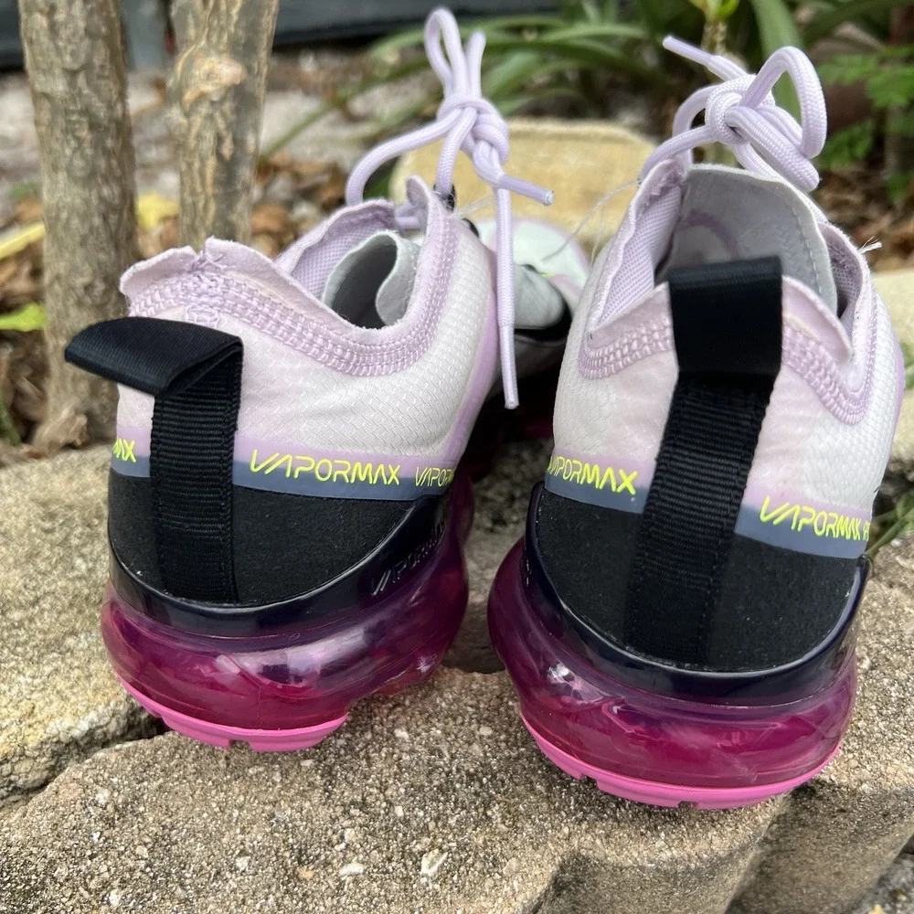 NIKE AIR Vapormax US Size Kids  7Y Womens 8.5 2019 GS Sneakers Photon Dust Lilac